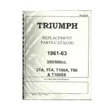 Triumph Ersatzteilbuch 1961-63